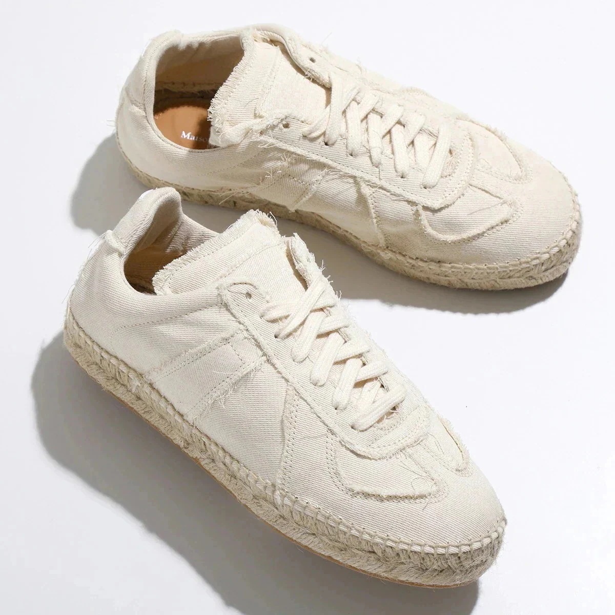 MAISON MARGIELA 22 メゾンマルジェラ スニーカー Replica レプリカ S58WS0214 P4766 レディース エスパドリーユ カット