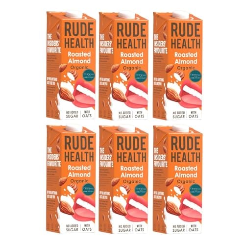 【ケース販売】Rude Health ルードヘルス オーガニック アーモンド オーツミルク 1L X 6個入 4,883円