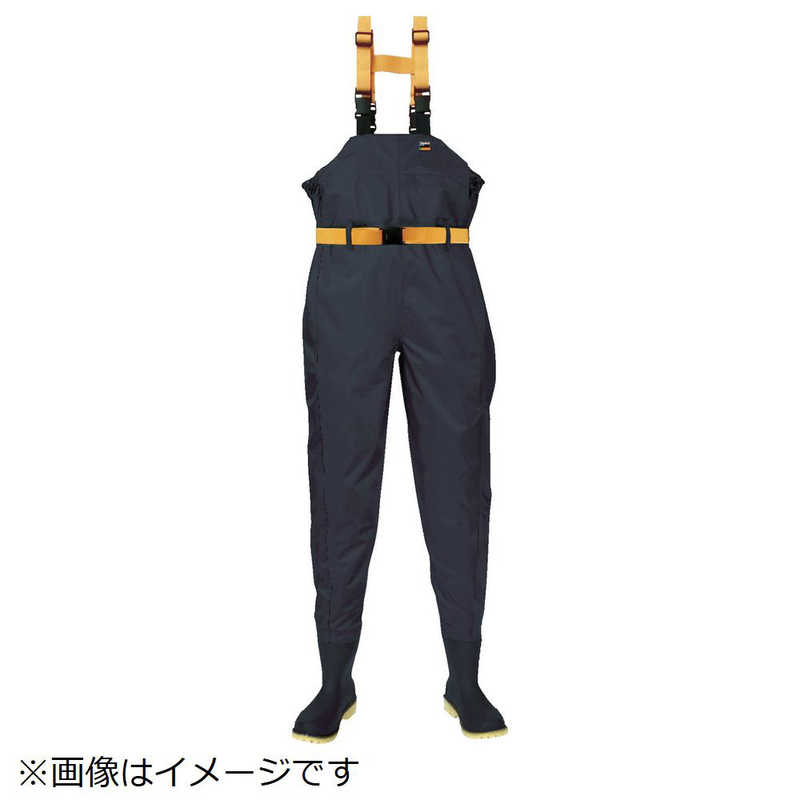 トラスコ中山　TRUSCO ナイロン胴付長靴 LL 27.0cm　TNW-270