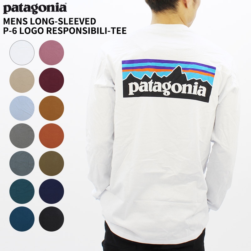 パタゴニア Tシャツ patagonia メンズ ロングスリーブ P-6ロゴ レスポンシビリティー 長袖 ロンT メンズ 38518 7,489円