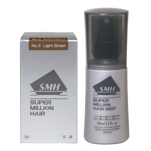 2点セット 30g 約75回分 (ライトブラウン) ＆ ヘアミスト 100mlセット