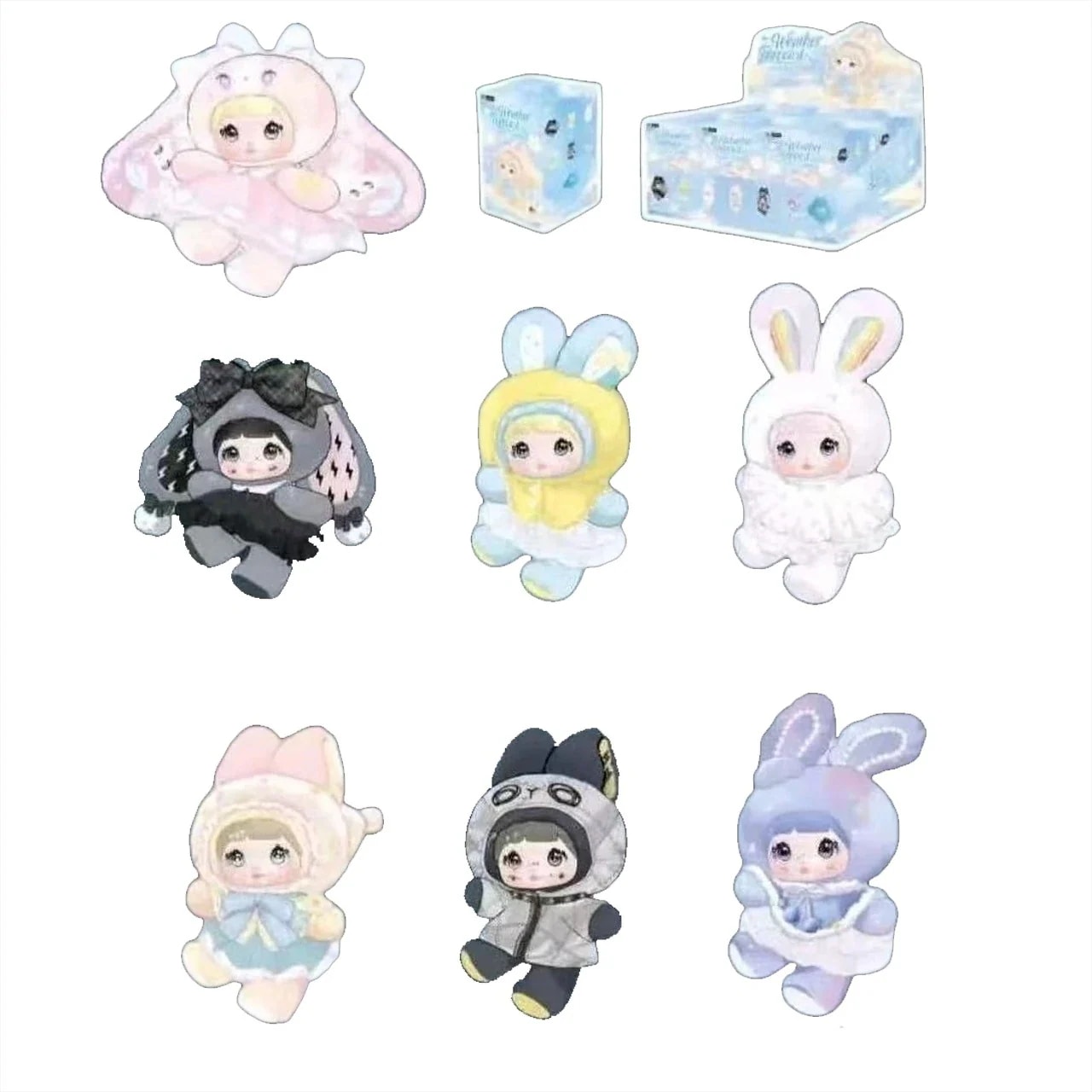 【シークレット 公式正規品】TOP TOY【残りわずか】新作 Nommi 天気予報シリーズ nommi weather forecast スウィーティー Nommi ぬいぐるみ 毛絨盲盒 ブラインドボ