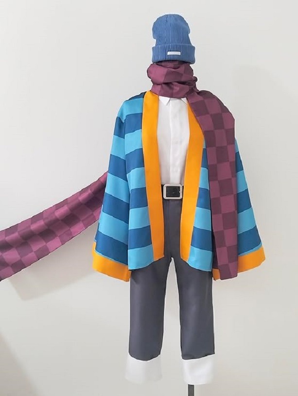 らっだぁ コスプレ衣装 帽付き お盆 舞台服 ハロウィン クリスマス 仮装 コスプレ P541