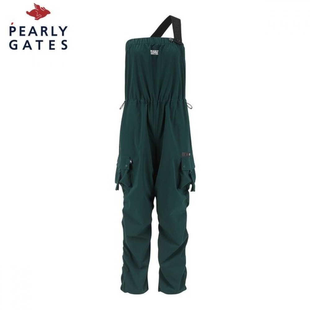 [パリゲイツ] レディースシャーリングソリッドジャンプスーツ