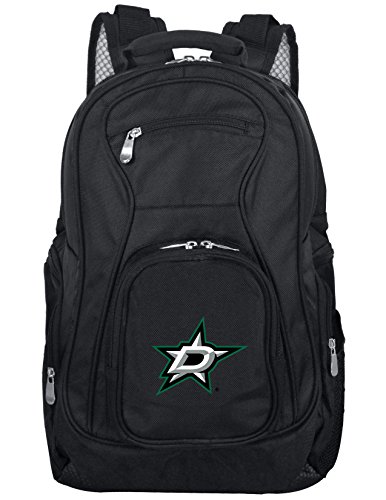 NHL Dallas Stars Laptop Backpack, 19-inches, Black 並行輸入品