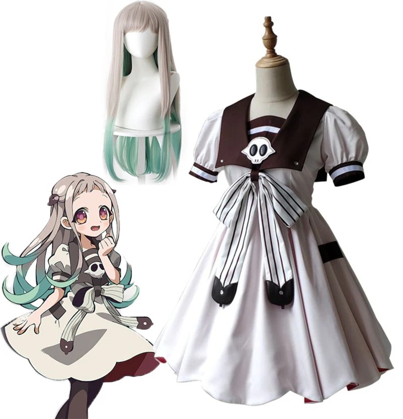 ウィッグ付き 八尋寧々 コスプレ衣装 地縛少花子くん 風 イベンド ハロウィン 仮装