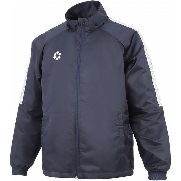 スフィーダ フットサルウエア SA-24850 NVY BPウインターウィンドフルジップジャケット M ネイビー