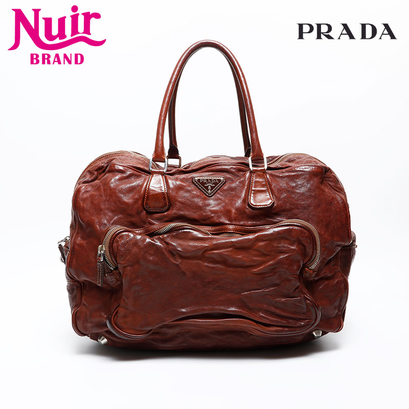 ボストンバッグ ブラウン WS20467