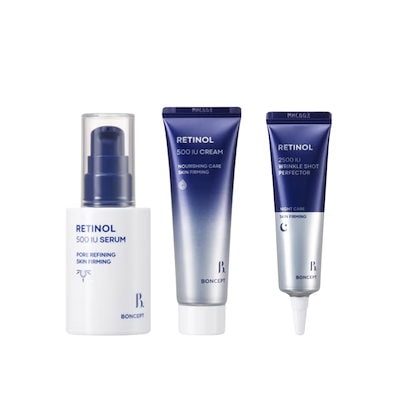Qoo10] BONCEPT [韓国ダイソーコスメ3点セット] レチノ : スキンケア