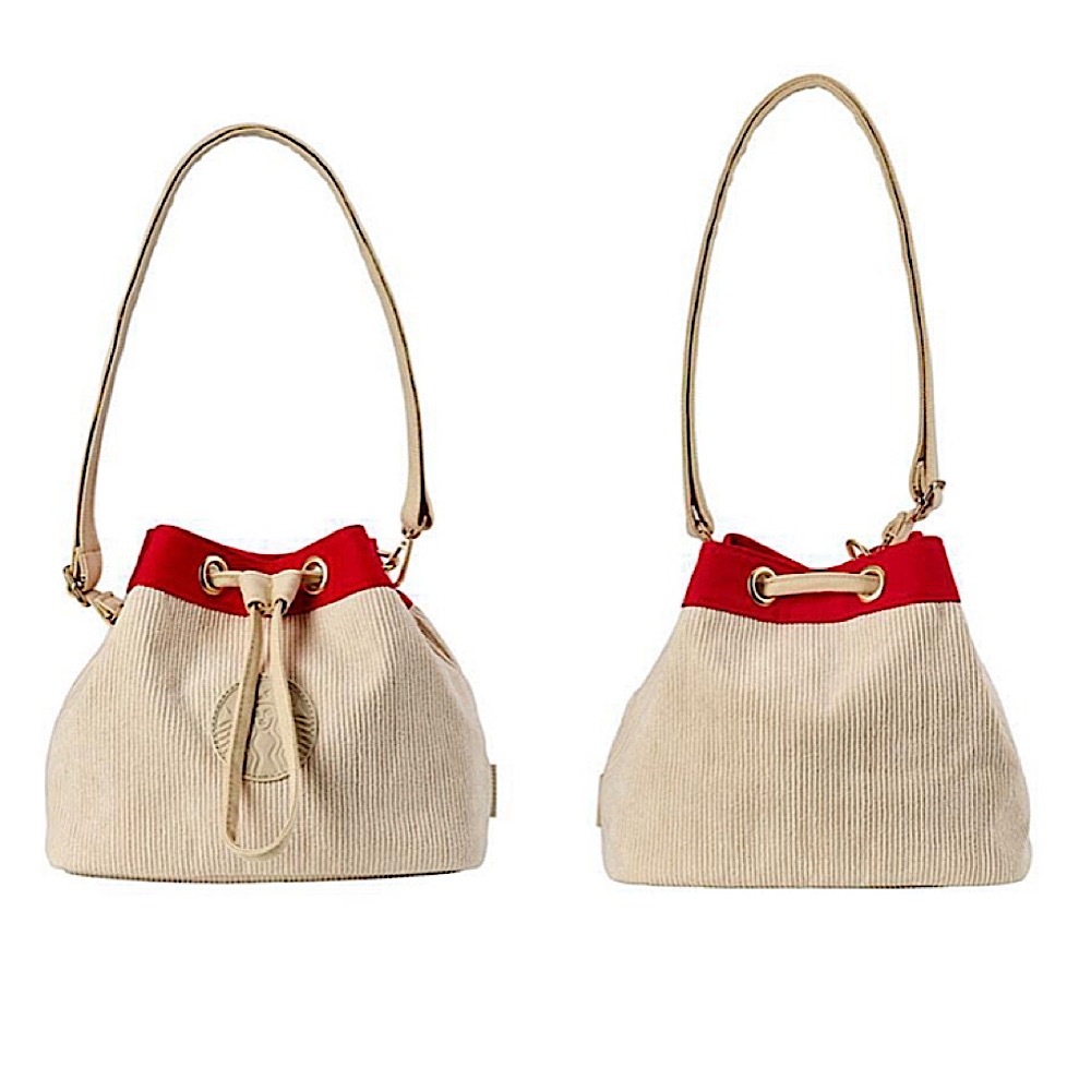 スターバックスホリーレッドバケットバッグクリスマス 冬 MD