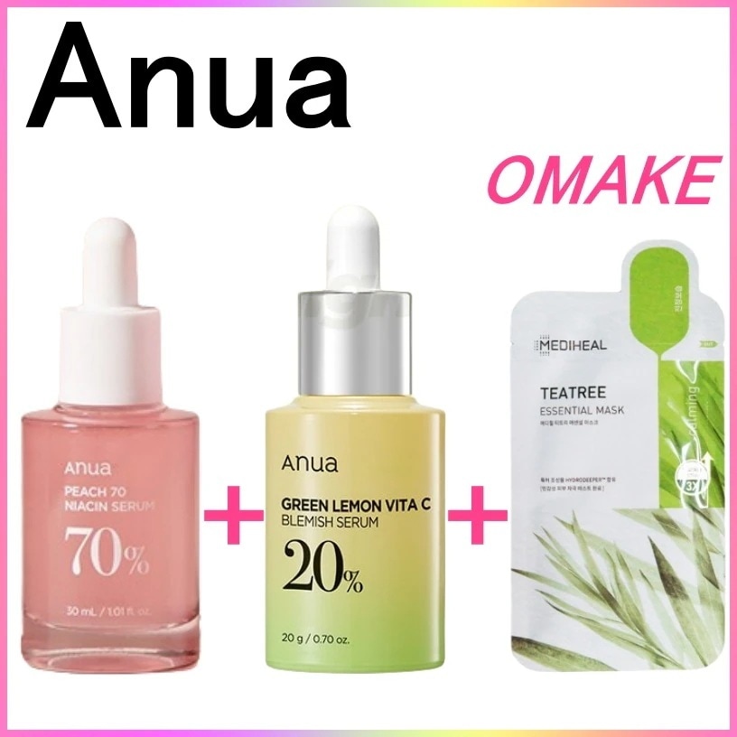 グリーンレモンピュアビタCセラム + 桃70％ナイアシンセラム / ビタミンC 20％ / トーンアップセラム / 保湿