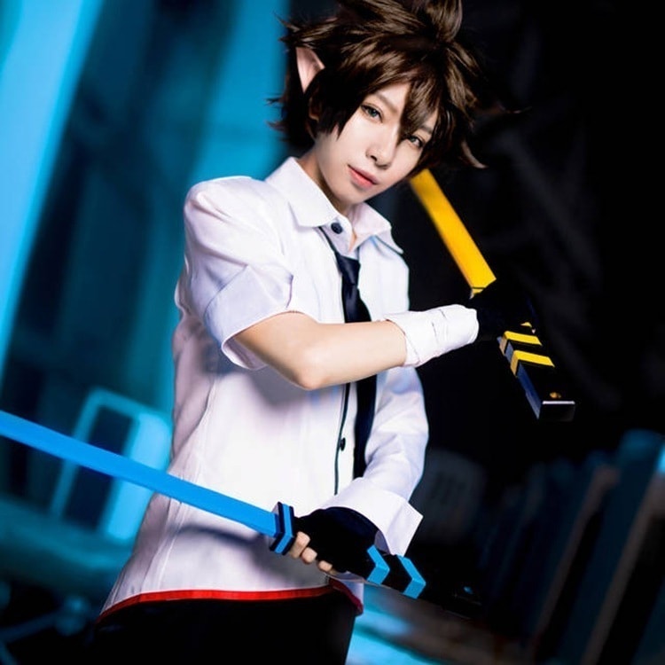 安迷修cos服国漫展凹凸世界安迷修コスプレ衣装表演出衣装