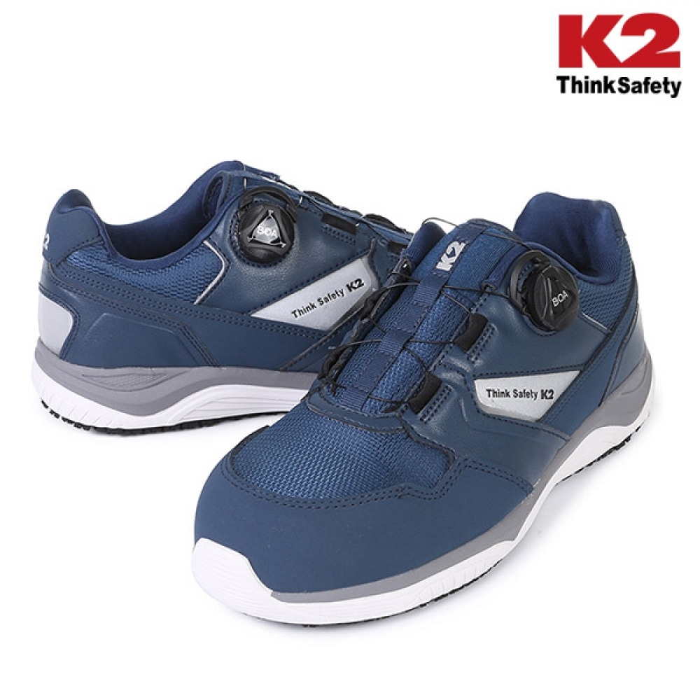 (K2セーフティ) K2セーフティ K2-68D ノンスリップセーフティシューズ 4インチ