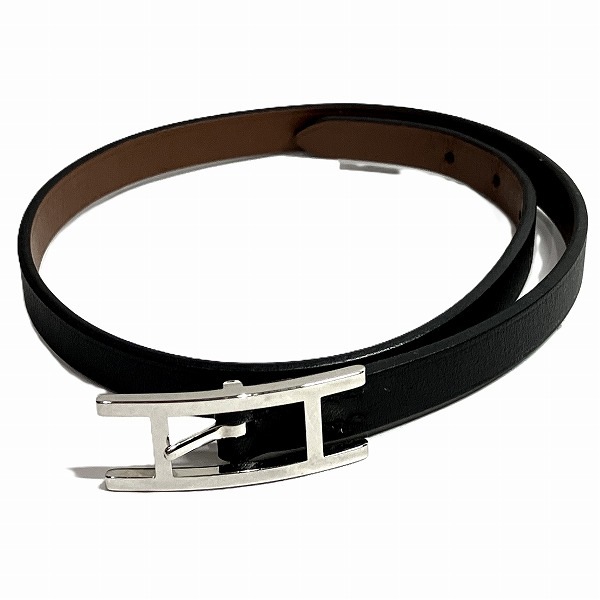エルメス Hermes ビーアピ レザーブレスレット ブランド小物 レディース【中古】