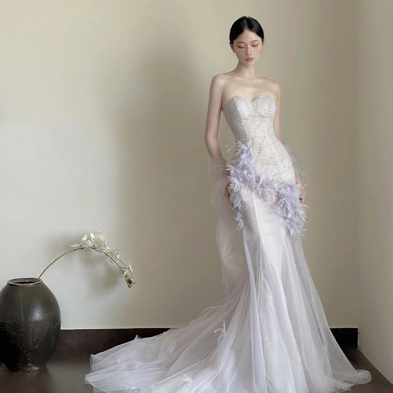 新春の ドレス パーティー ワンピース フィッティングドレス おしゃれ ウエディングドレス シンプルイブニングドレス パーティードレス