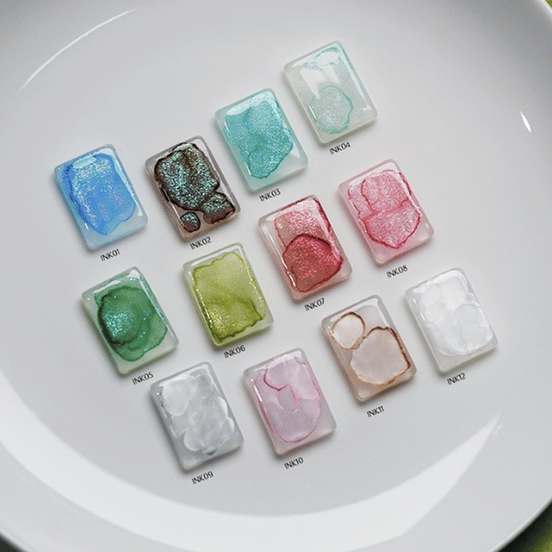 [FAUVE] 【FIELD】 Glitter Ink Tint Gel collection [12色 セット] 自然が織りなすカラー / ナチュラルカラー / 大地の色合い