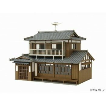 みにちゅあーとキット 情景シリーズ S=1/87/80 民家-3 MK05-28