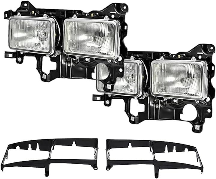 三菱ふそう用 NEWキャンター 海外仕様 角目 4灯式 ヘッドライト 左右セット 輸出仕様 運転席側 助手席側 右側R 左側L 純正タイプ 社外品 20,572円