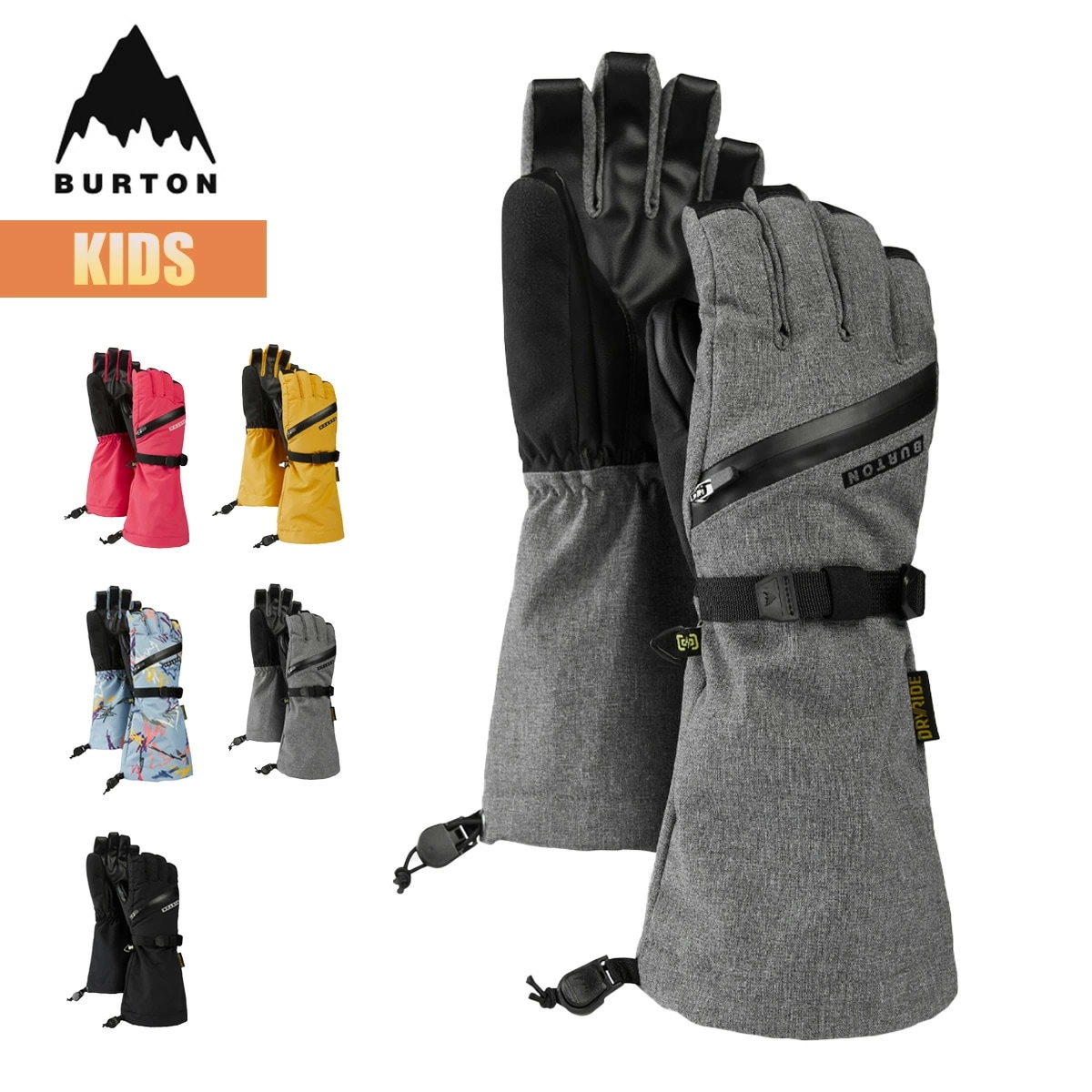 グローブ キッズ 24-25 ベント グローブ W25JP-104161 Kids Vent Gloves スノーボードグローブ スノーグローブ 子供 こども ボーイズ ガールズ