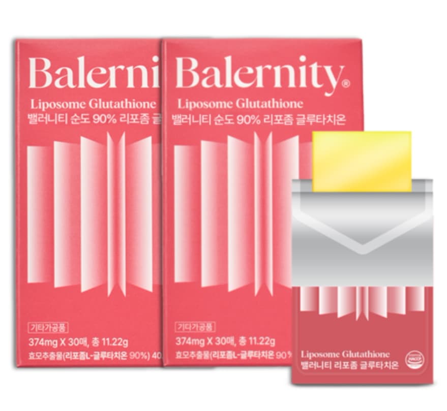 【1+1】リポソームグルタチオンフィルム 90% 最高純度 高含量 美容サプリ