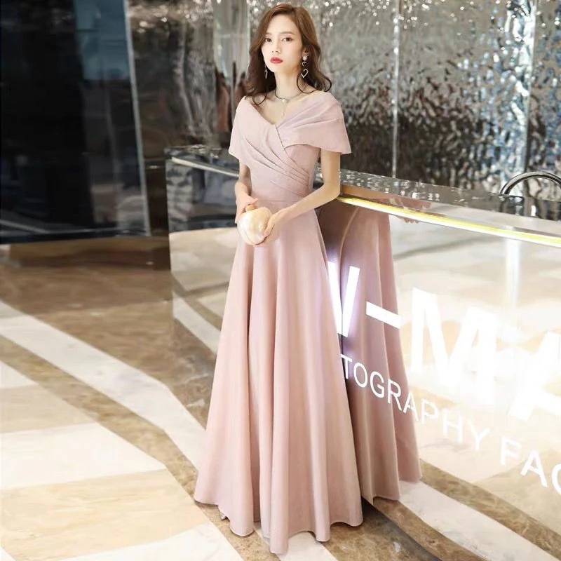 【急速出荷!】フレンチイブニングドレス2024新しい宴会年次総会誕生日パーティーエレガントな気質高級ホストドレス パーティードレス キャバドレス ウェディングドレス 5,268円