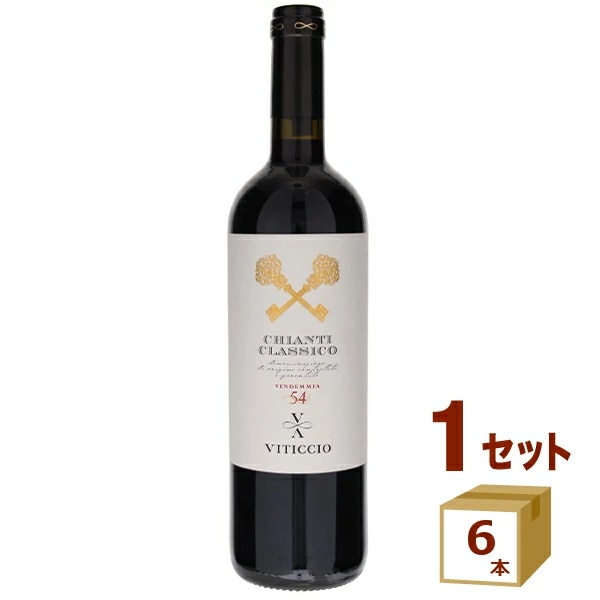 キアンティ クラッシコ 赤ワイン 瓶 Chianti Classico ファットリア・ヴィティッチオ 750ml×6本 ワイン モトックス 【送料無料一部地域は除く】【取り寄せ品　メーカー在庫次 13,121円