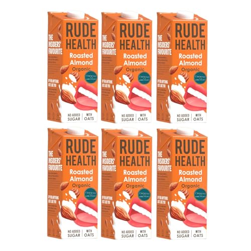 【ケース販売】Rude Health ルードヘルス オーガニック アーモンド オーツミルク 1L X 6個入