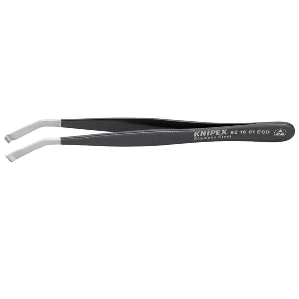 KNIPEX クニペックス 精密ピンセット 全長x幅x高さ120x10x14mm 9216-01ESD