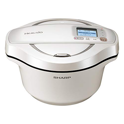 シャープ ヘルシオ ホットクック 2.4L 無水鍋 AIoT対応 ホワイト KN-HW24E-W