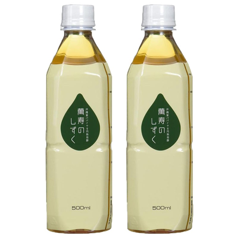 萬寿のしずく 500ml 2本セット EM発酵 萬寿の雫 健康飲料