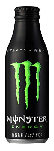 アサヒ飲料 モンスターエナジー ボトル缶 500ml24本 [エナジードリンク]