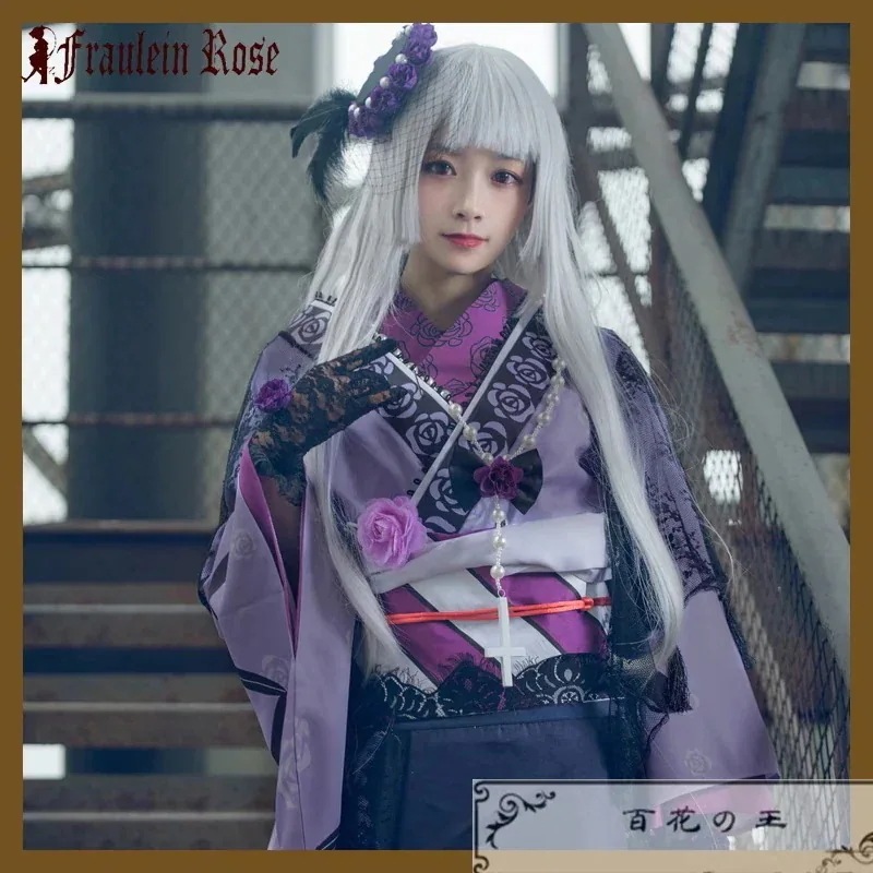 コスプレ ローゼンメイデン 水銀燈 コスチューム期間限定30％ コスプレ衣装 変装 仮装 大正ロマン風パーティーイベント用品コスプレ変装仮装