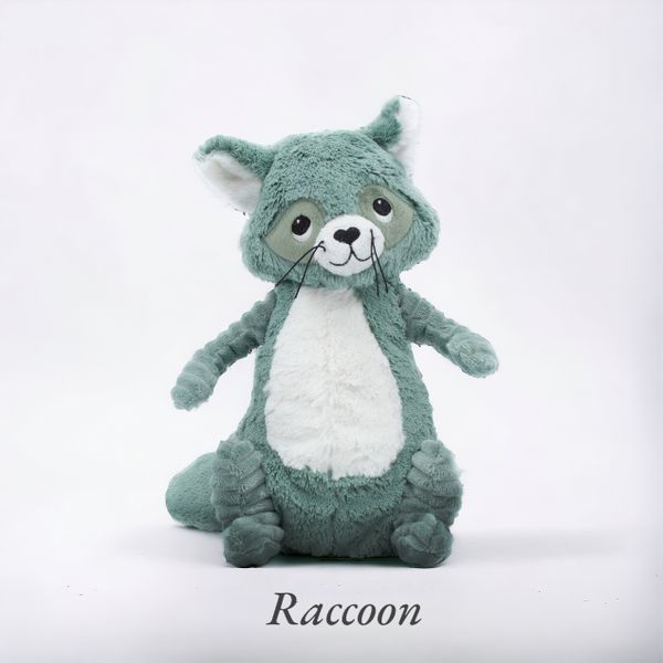 フランス ディグリンゴ ス 愛着ぬいぐるみ タヌキ / グリーン