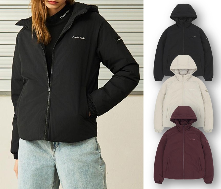 Womens Woven Wellon Padded Jacket
