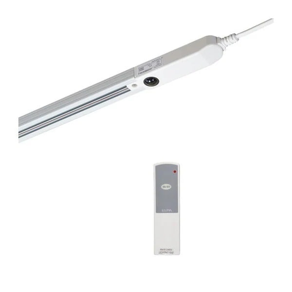 朝日電器 LRC-R100C(IV) アイボリー [ライティングバー コンセント型 1m リモコン付]