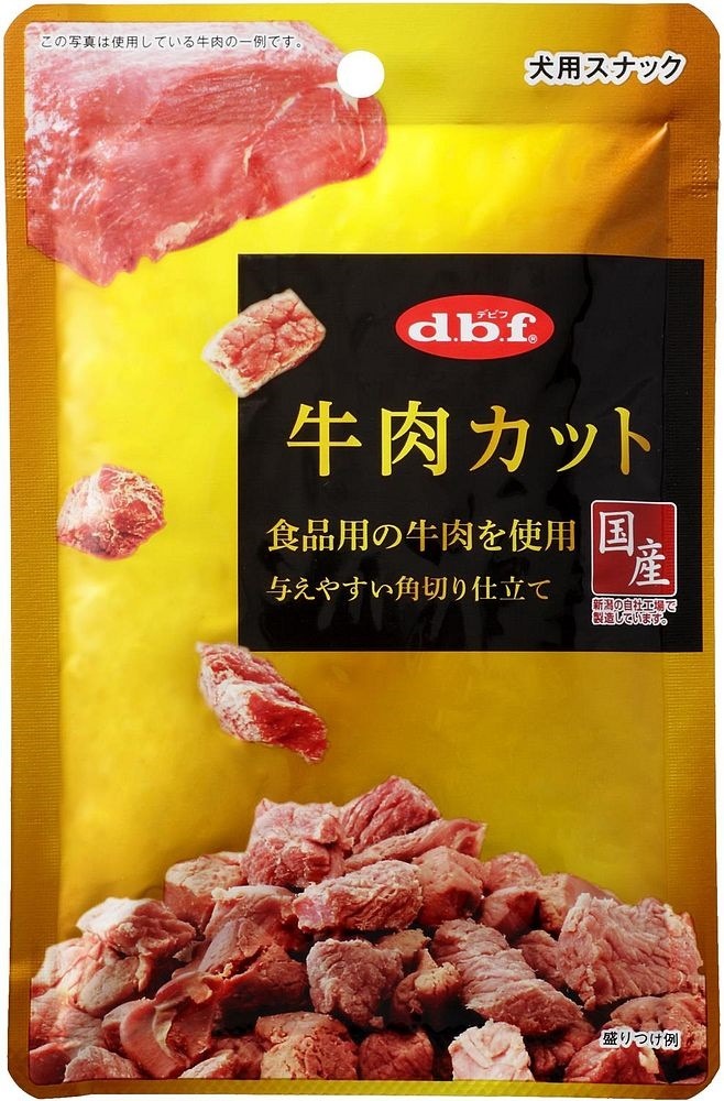 （まとめ買い）デビフペット 牛肉カット 40g 犬用 [x12]