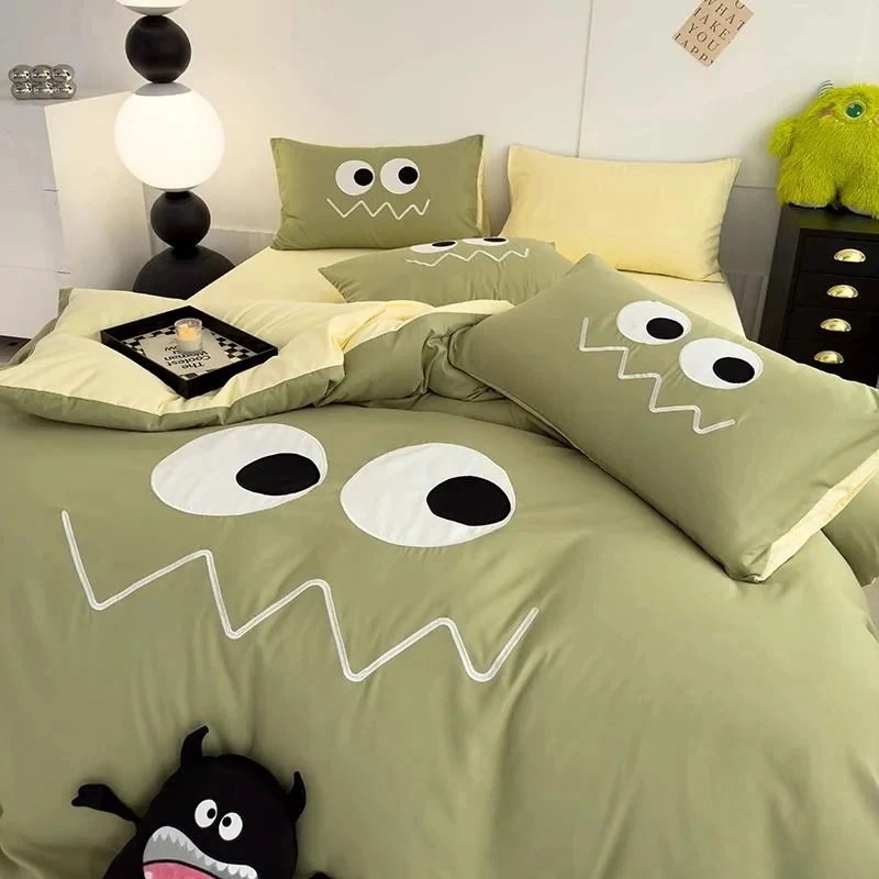 【急速出荷】新 寝具 人気 布団カバー 夏涼しい シーツ 掛け布団カバー 枕カバー 掛け布団カバー ベッドシーツ ベッド4点セット 2025