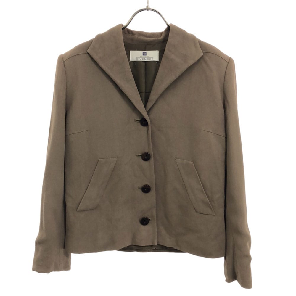 90s テーラードジャケット 38 ブラウン オールド レディース