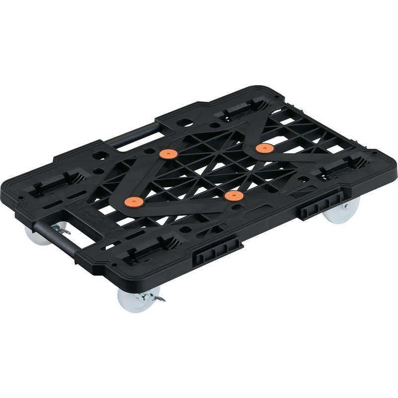 トラスコ中山　TRUSCO連結式ルｰトバンメッシュタイプ615X415ナイロン車輪自在側ストッパｰ付黒 　MPK600NSBK