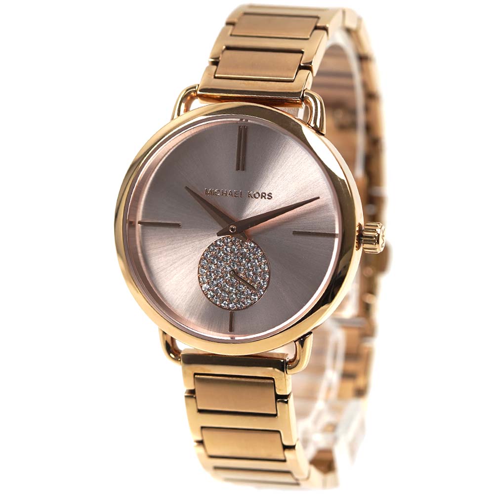 マイケルコース 腕時計 MICHAEL KORS レディース ピンクゴールド MK3640