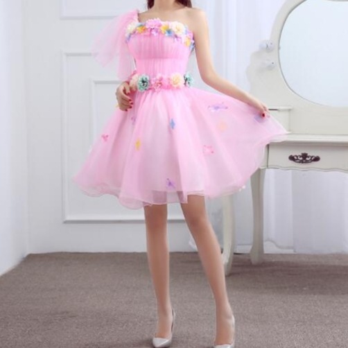 ミニドレス　イブニングドレス　パーティー　カラードレス　結婚式　演出　ウェディング　披露宴　二次会 5,282円