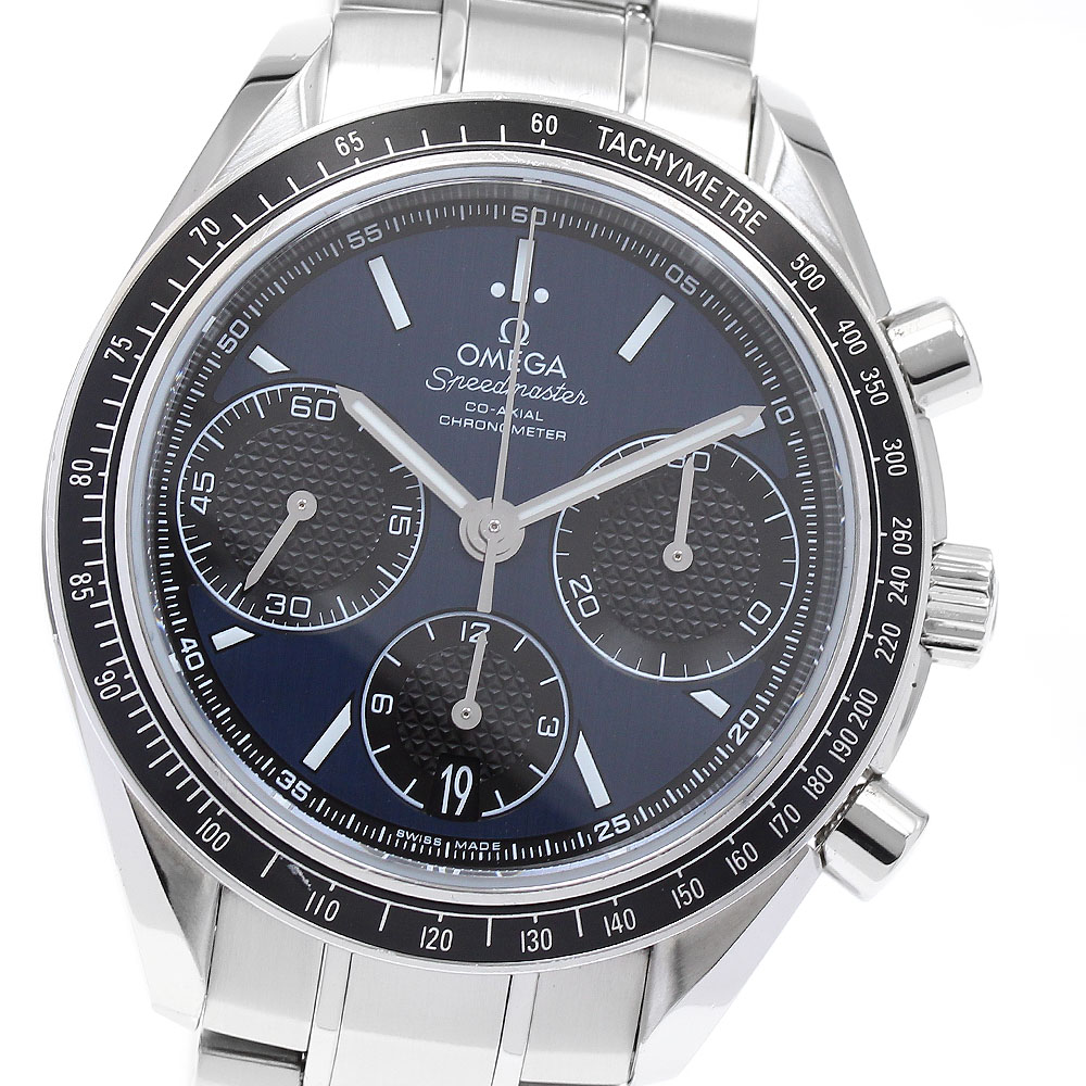 オメガ OMEGA 326.30.40.50.03.001 スピードマスター レーシング クロノグラフ デイト 自動巻き メンズ 良品 保証書付き_901871【中古】