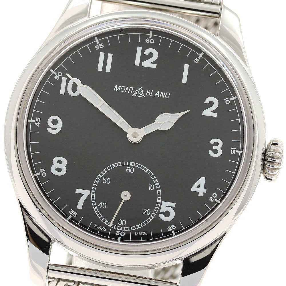 モンブラン MONTBLANC MB112639 1858 マニュアル スモールセコンド 手巻き メンズ 良品 _911469【中古】