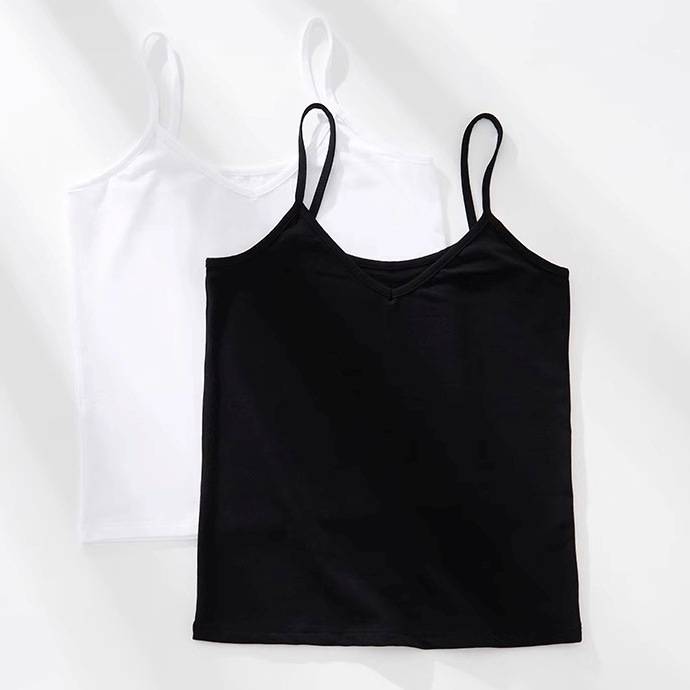 トップス キャミソール Vネック プルオーバー ショート丈 2枚セット インナー 可愛い かわいい 大人可愛い きれいめ シンプル 上品 おしゃれ かっこいい カジュアル こなれ感 個性的 主役級 5,305円