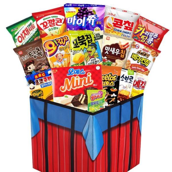 お菓子セットPE0E-バグ おやつボックス シンプル