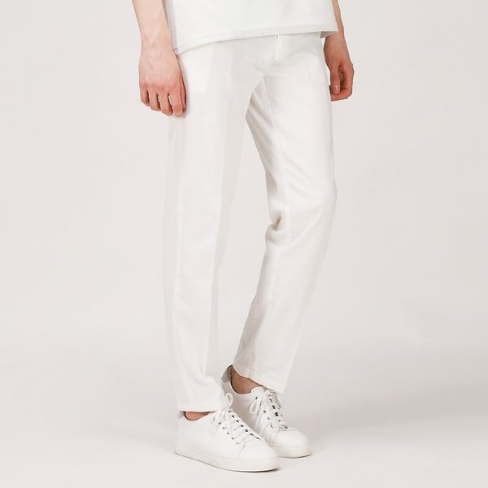 [ジュアンス] ワイドヒドゥンバンディングリネンスパンサマーパンツパンツパンツFICP9683 5,545円