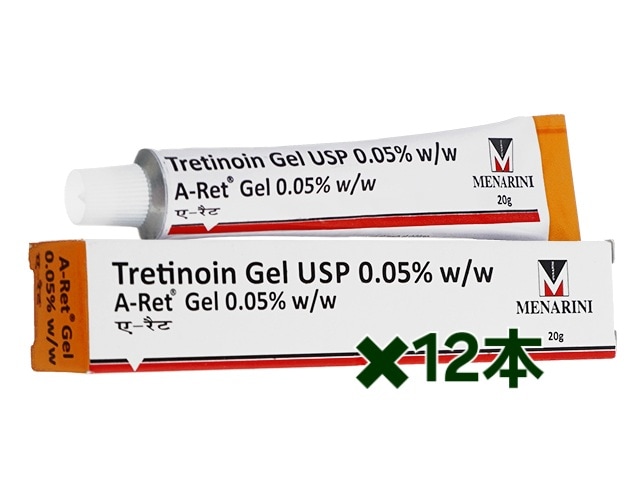 エーレットジェル トレチノイ 0.05% 12本