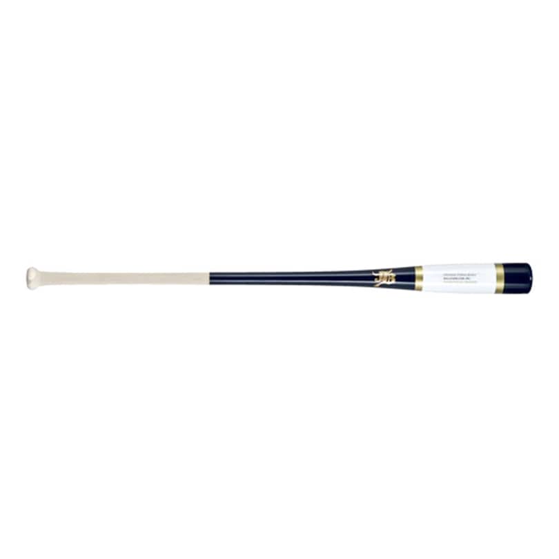 和牛JB ノックバット　95cm/540g　硬式軟式兼用　朴×メイプル　フレアグリップ　ナチュラル×ネイビー
