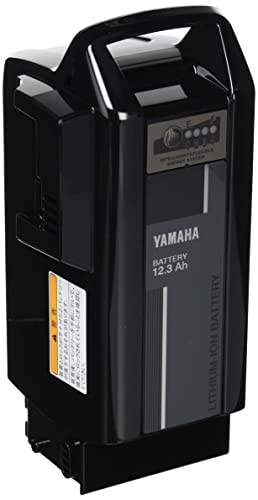 ヤマハ (YAMAHA) 6.0Ah リチウムイオンバッテリー 90793-25114 ブラック か細い 電動自転車