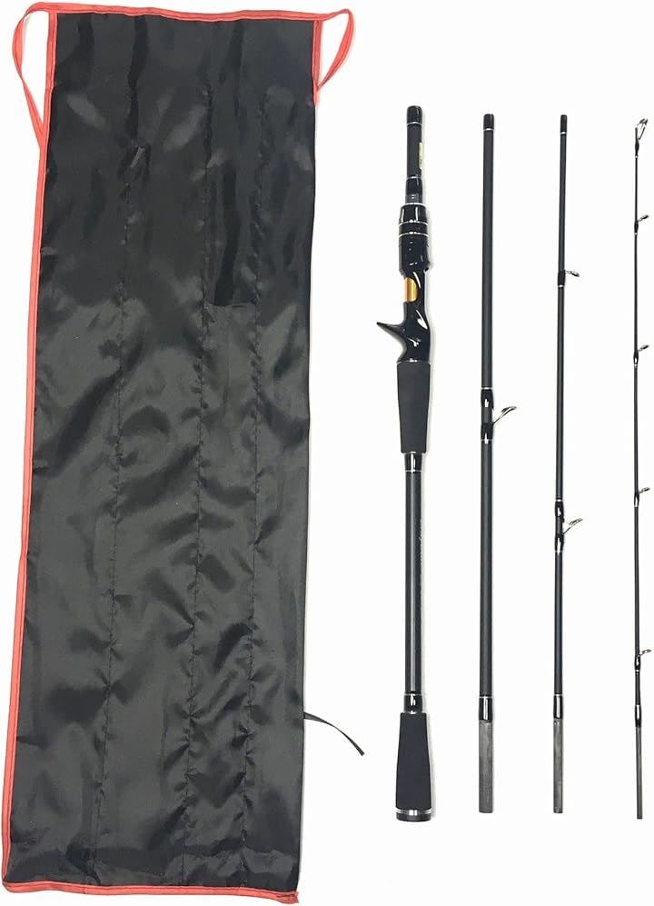 EVA 7フィート ベイトパックロッド 4ピース M 7ft ベイトロッド ルアー バスロッド ミディアム シーバス(7ft(2.1m)ベイト4ピース(M), 7ft(2.1m))